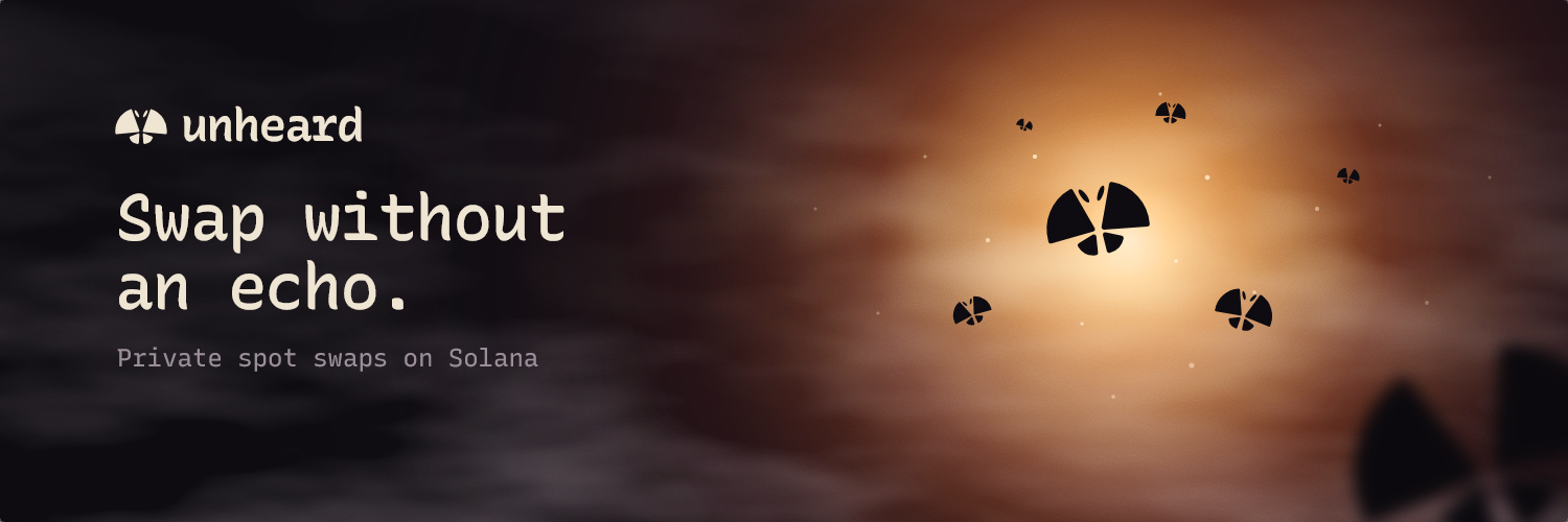 unheard — header, 1500×500