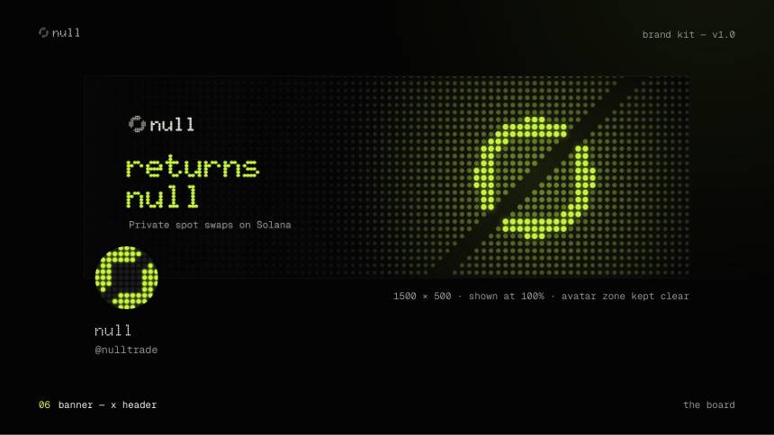 null — banner and header