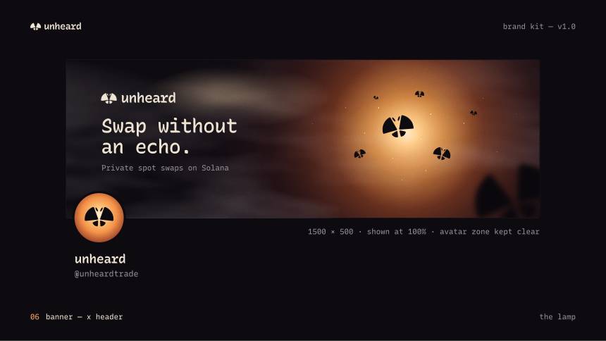 unheard — banner and header