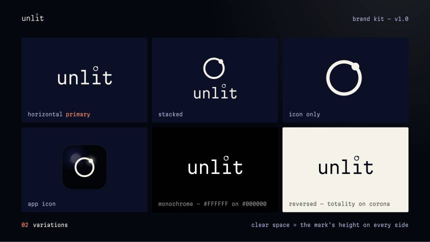 unlit — variations